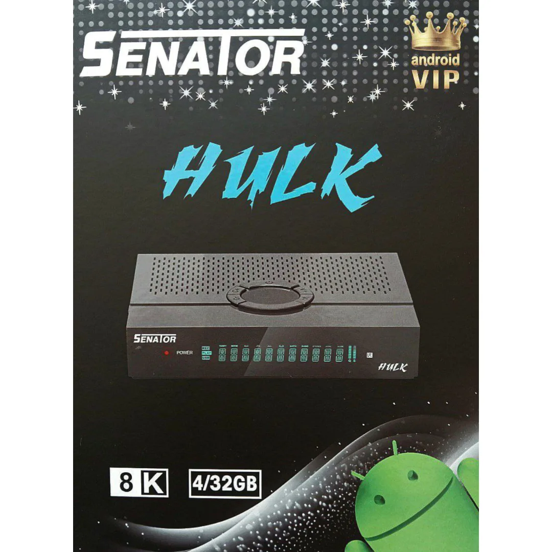 گیرنده سناتور مدل هالک 8K دارای سیستم عامل اندروید