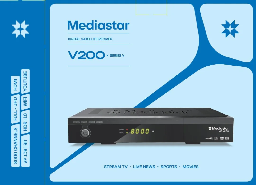 گیرنده مدیا استار مدل V 200